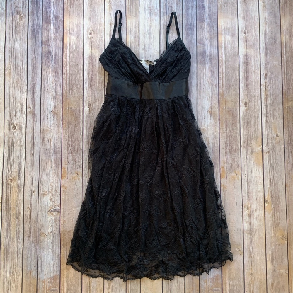 Black Lace Formal Dress by Necessary Clothing